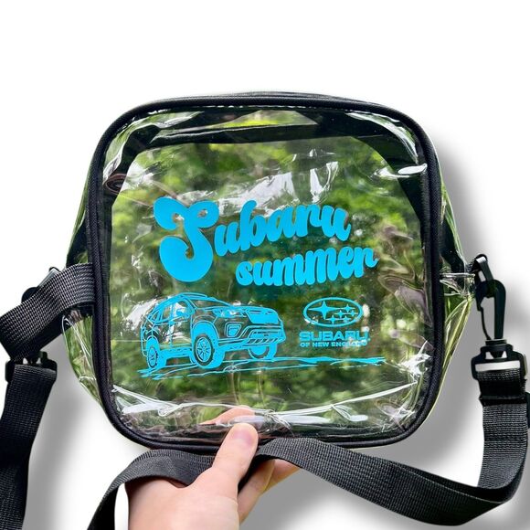 Limited Edition Subaru of New England Outback Summer Clear Cross Body Bag - Picture 2 of 12